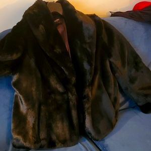 Mossimo faux fur coat